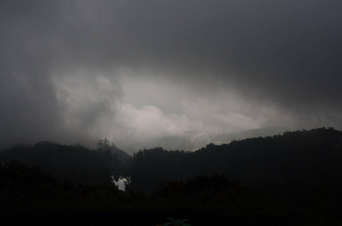 View over the Nilgiri hills from Doddabetta Peak