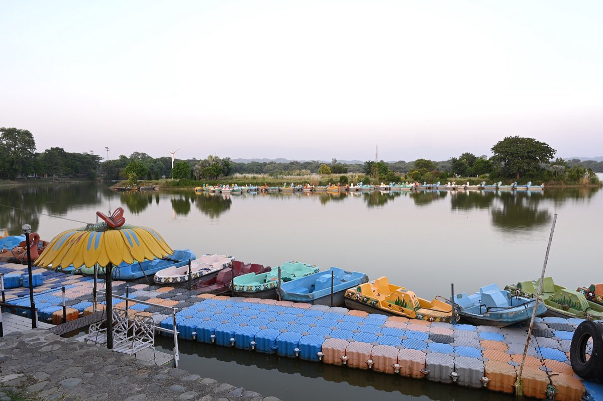 Evening at Sukhna Lake, Chandigarh