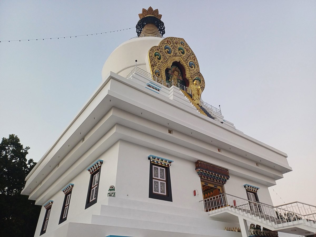 The Great Stupa at Mindrolling Monastery, Dehradun