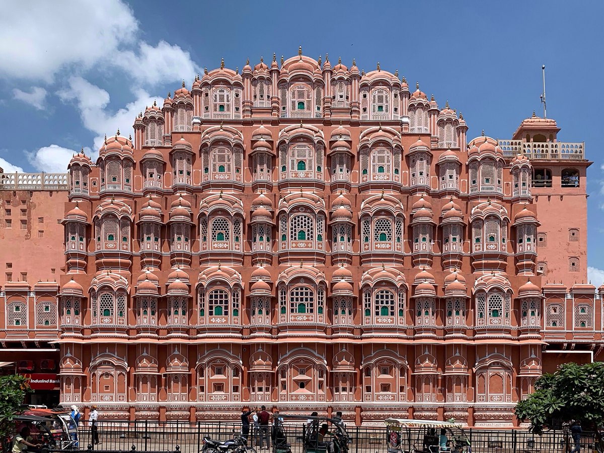 East facade of Hawa Mahal, Jaipur