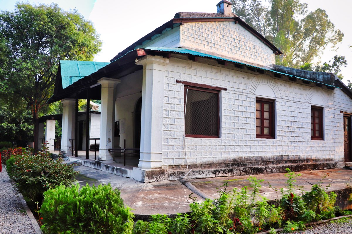 Jim Corbett's house, now the Corbett Museum, at Kaladhungi