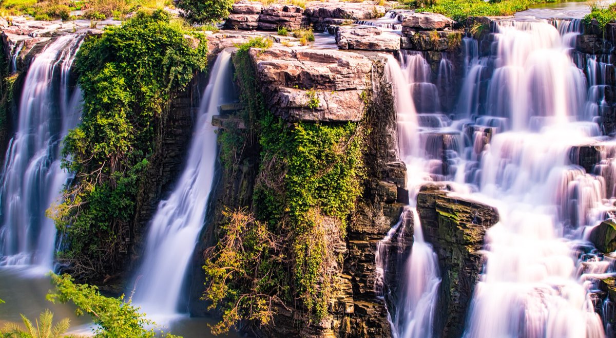 Ethipothala Falls near Nagarjuna Sagar
