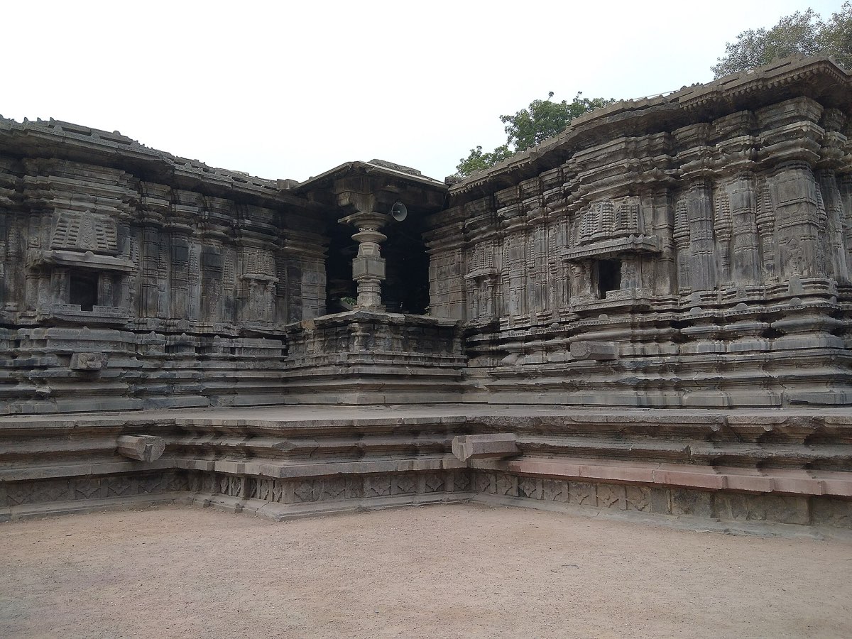 The Thousand Pillar Temple at Hanamkonda, Warangal
